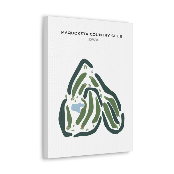 Maquoketa Country Club, Iowa - Printed Golf Courses