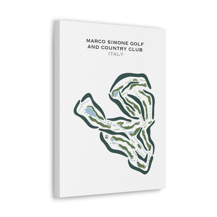 Marco Simone Golf & Country Club, Italy - Printed Golf Courses