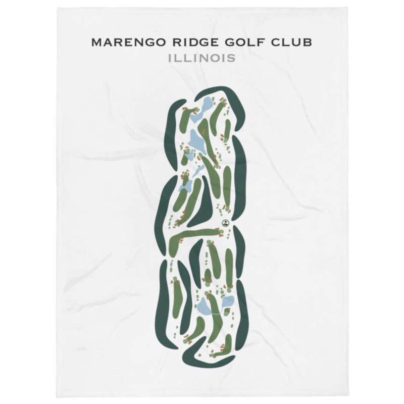 Marengo Ridge Golf Club, Illinois - Printed Golf Courses