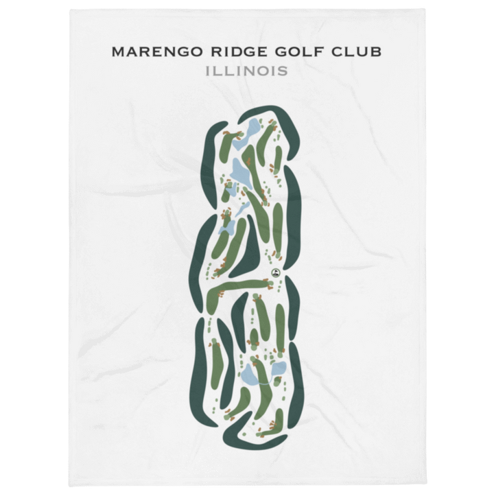 Marengo Ridge Golf Club, Illinois - Printed Golf Courses