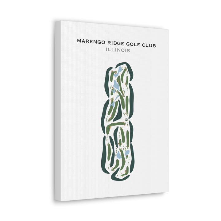 Marengo Ridge Golf Club, Illinois - Printed Golf Courses