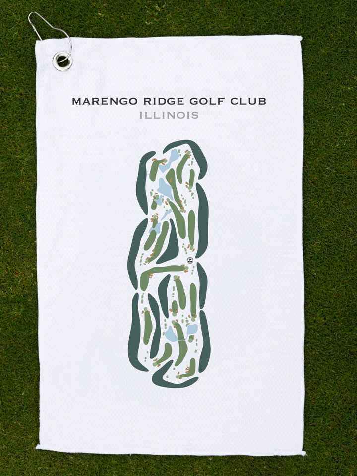 Marengo Ridge Golf Club, Illinois - Printed Golf Courses