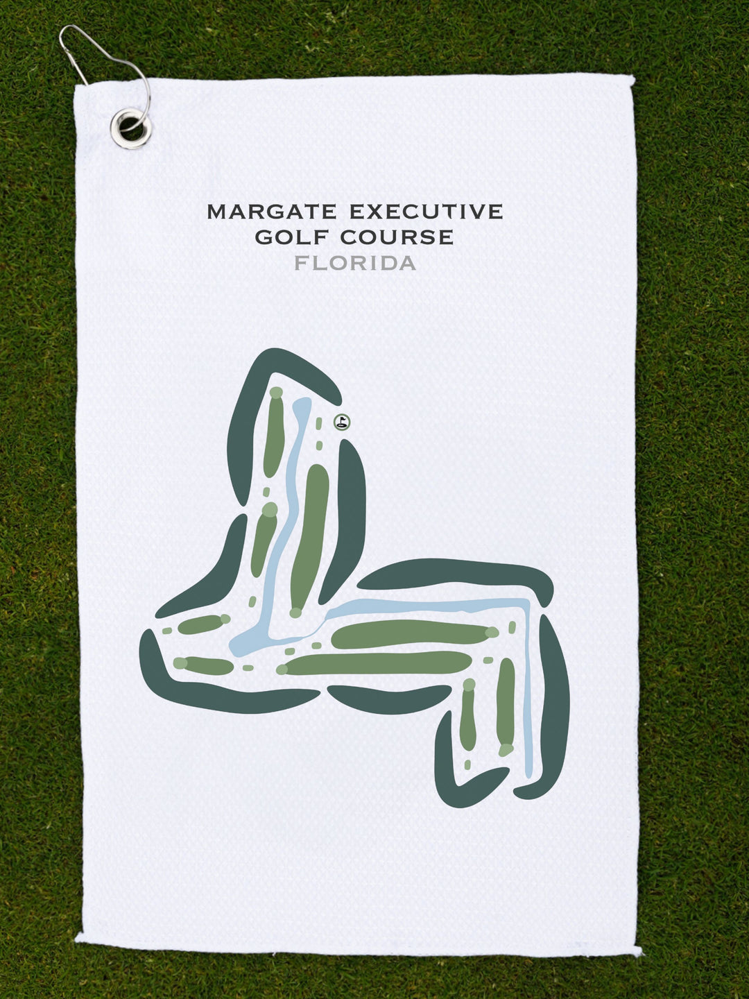 Margate Executive Golf Course, Florida - Printed Golf Courses