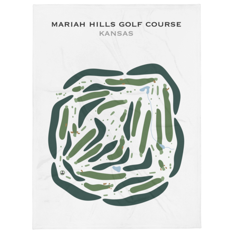 Mariah Hills Golf Course, Kansas - Printed Golf Courses