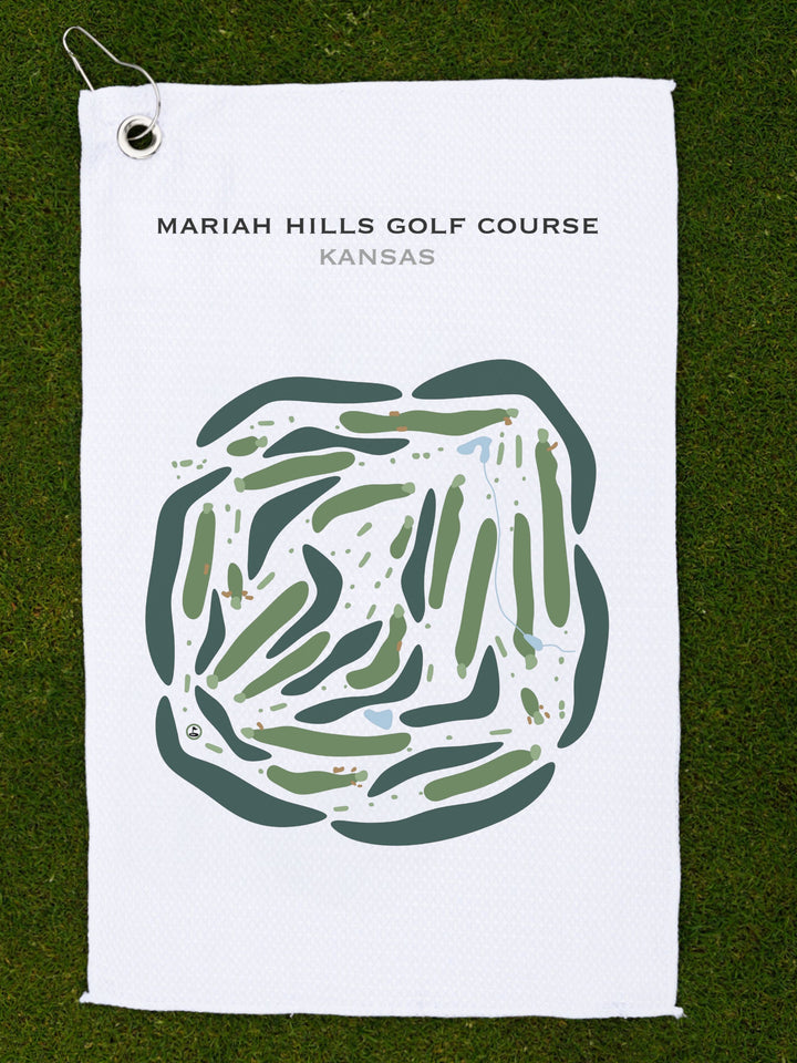 Mariah Hills Golf Course, Kansas - Printed Golf Courses