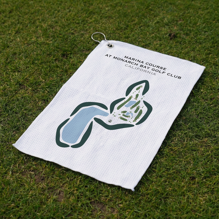Marina Course at Monarch Bay Golf Club, California - Printed Golf Courses