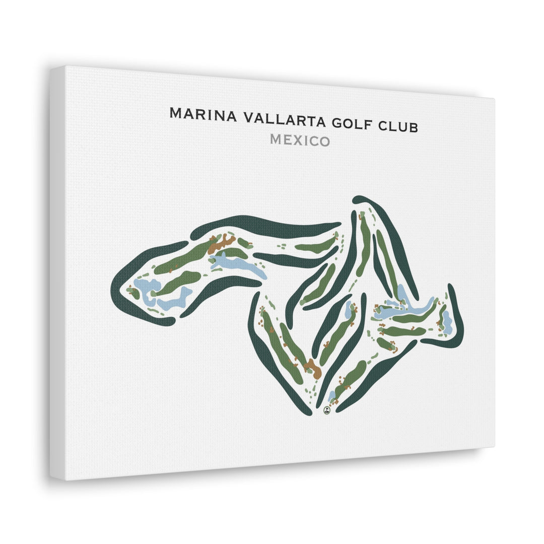 Marina Vallarta Golf Club, Mexico - Printed Golf Courses