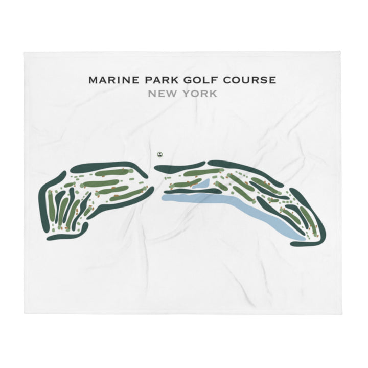 Marine Park Golf Course, New York - Printed Golf Course