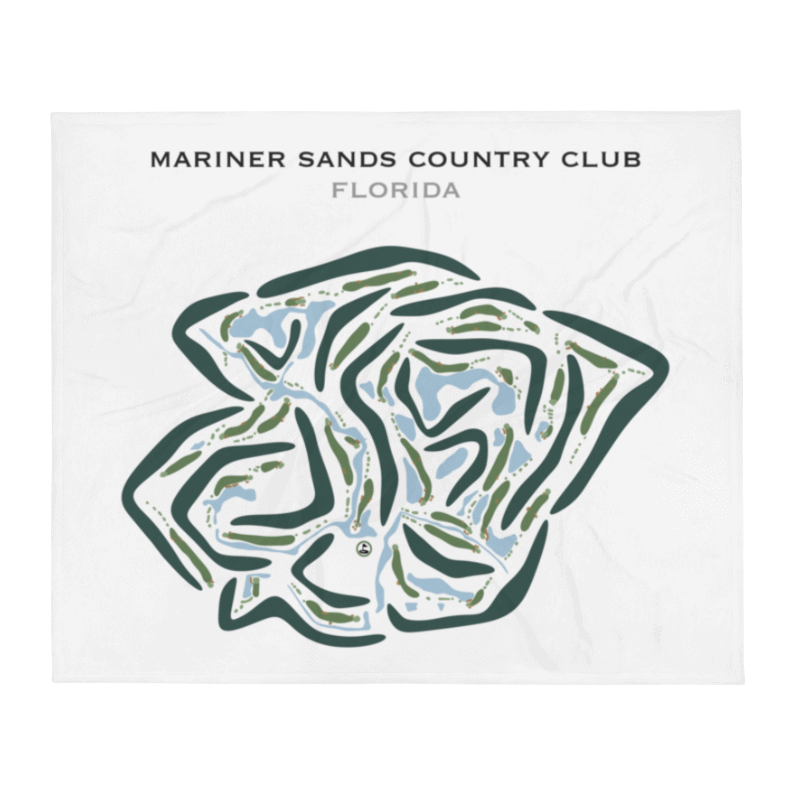 Mariner Sands Country Club, Florida - Printed Golf Courses