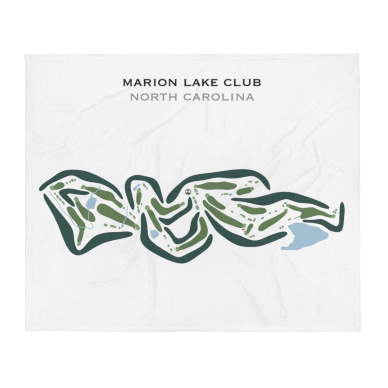 Marion Lake Club, North Carolina - Printed Golf Courses