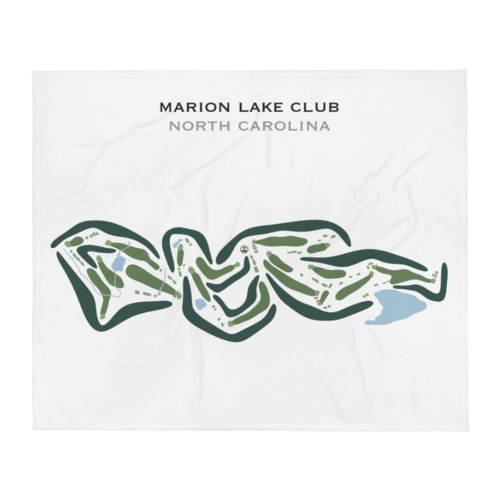 Marion Lake Club, North Carolina - Printed Golf Courses