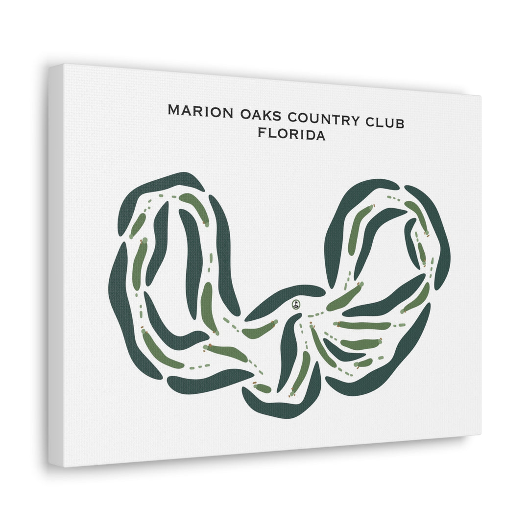 Marion Oaks Country Club, Florida - Printed Golf Courses