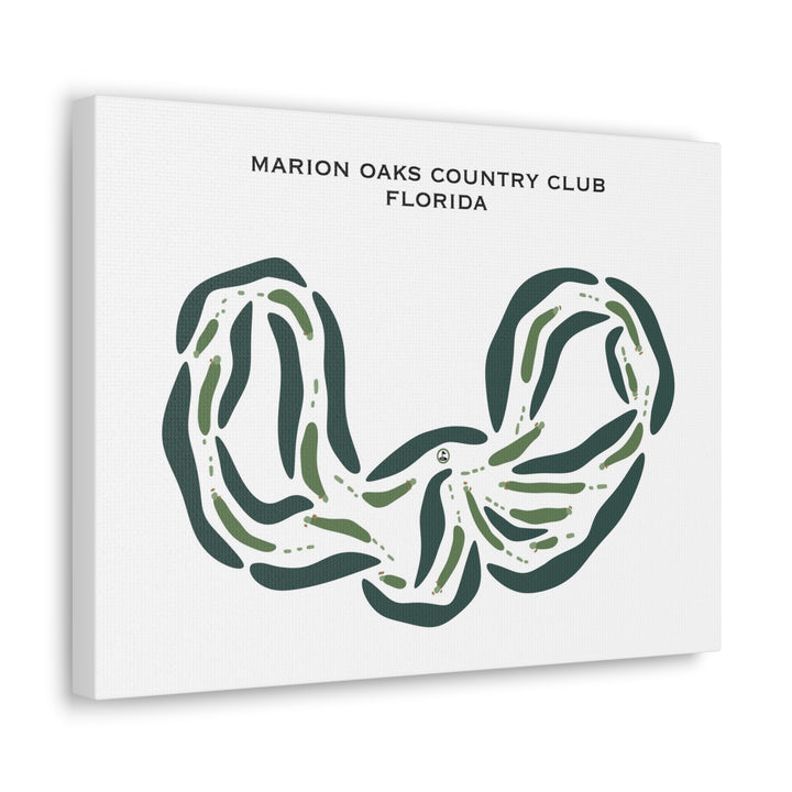 Marion Oaks Country Club, Florida - Printed Golf Courses