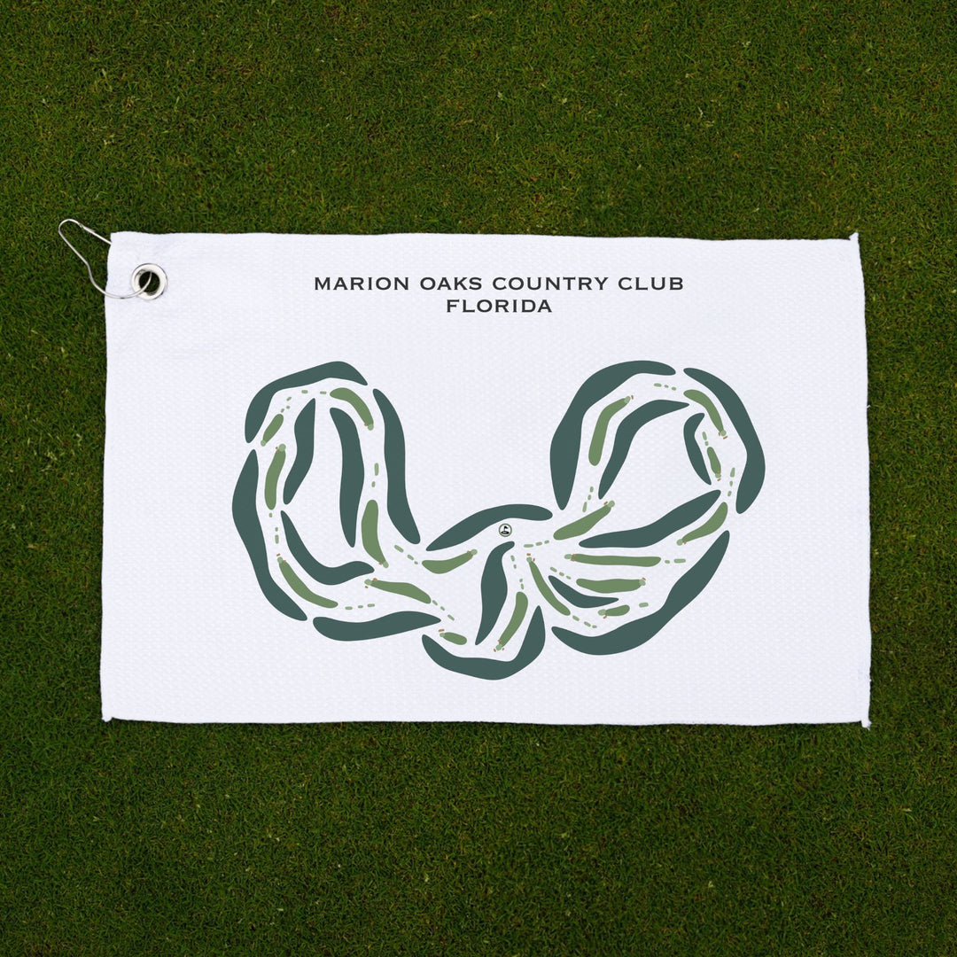 Marion Oaks Country Club, Florida - Printed Golf Courses