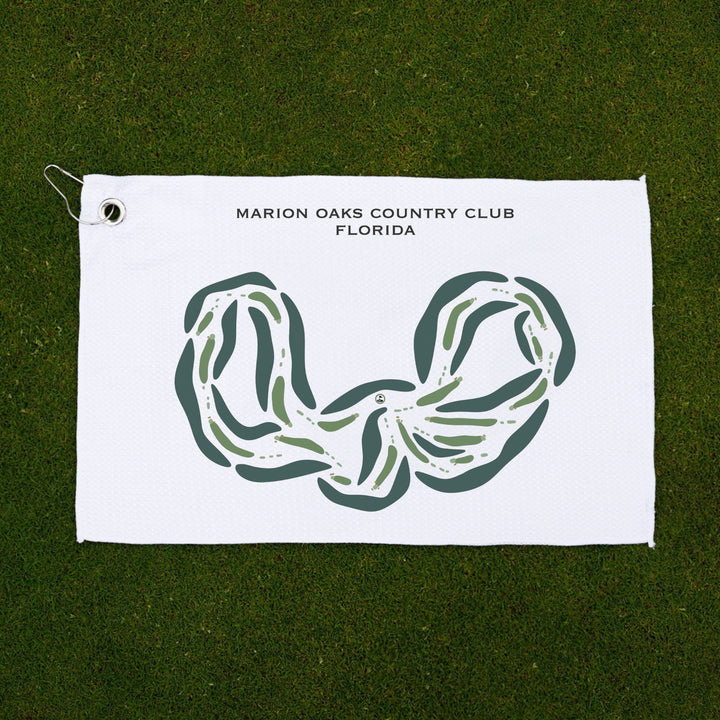 Marion Oaks Country Club, Florida - Printed Golf Courses