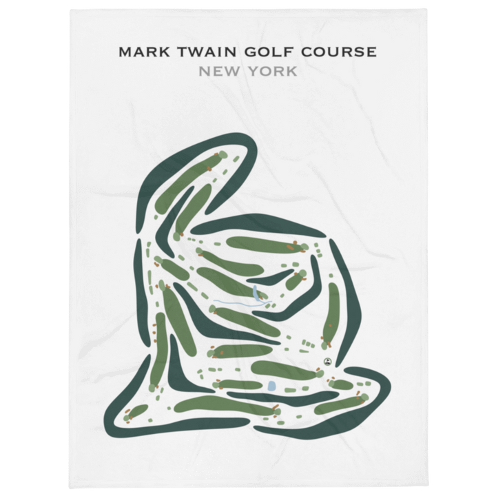 Mark Twain Golf Course, New York - Printed Golf Courses