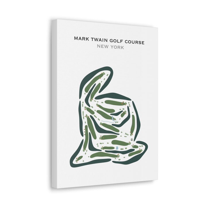 Mark Twain Golf Course, New York - Printed Golf Courses