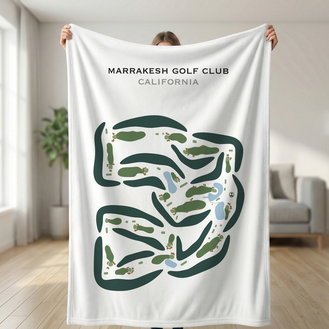 Marrakesh Golf Club, California - Printed Golf Courses
