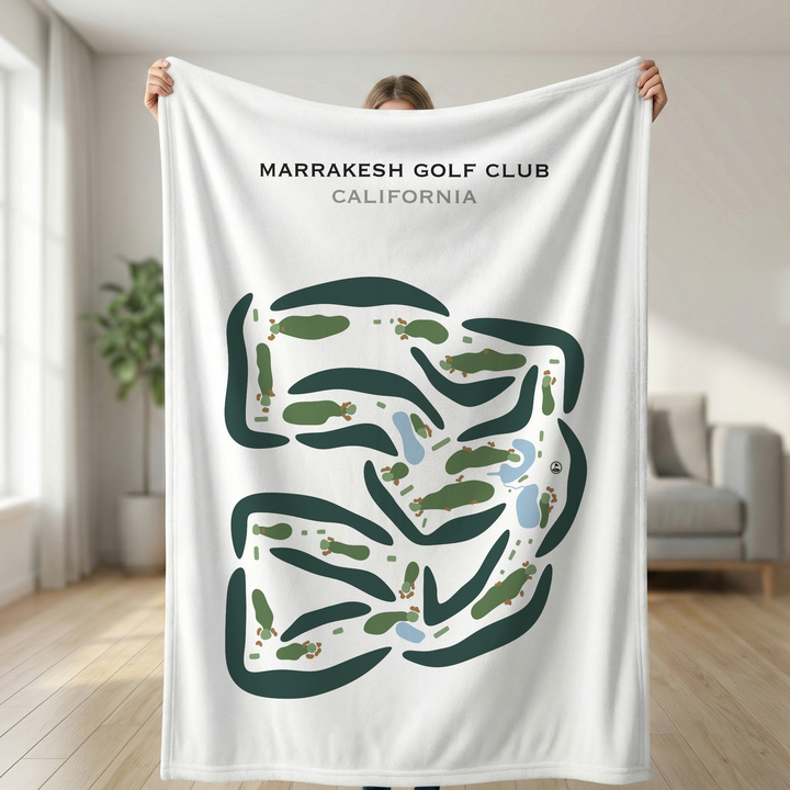 Marrakesh Golf Club, California - Printed Golf Courses