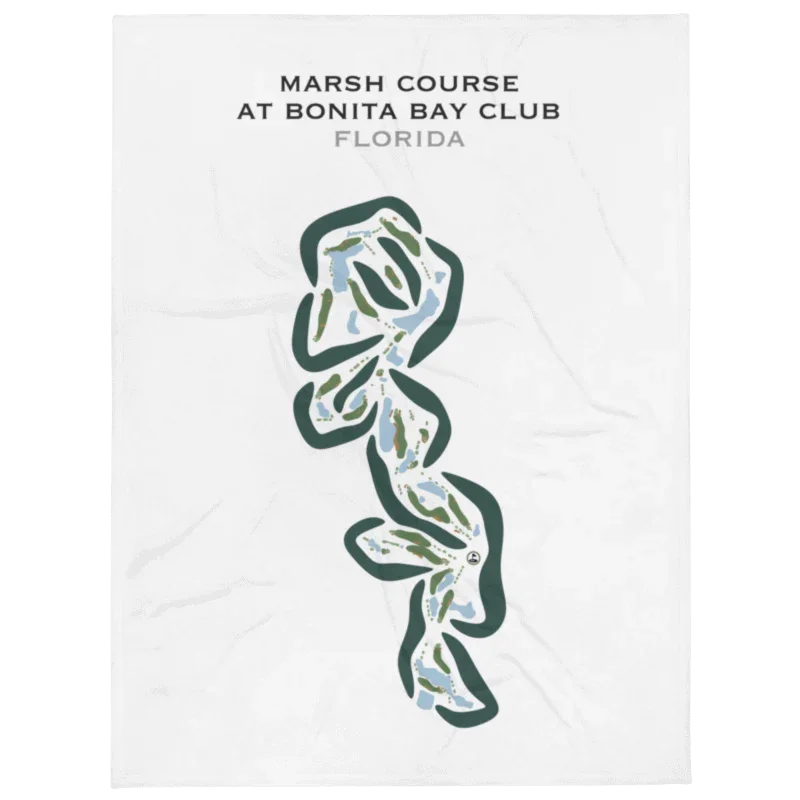 Marsh Course at Bonita Bay Club, Florida - Printed Golf Courses