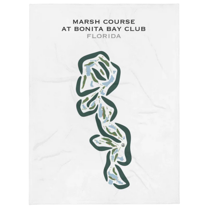 Marsh Course at Bonita Bay Club, Florida - Printed Golf Courses