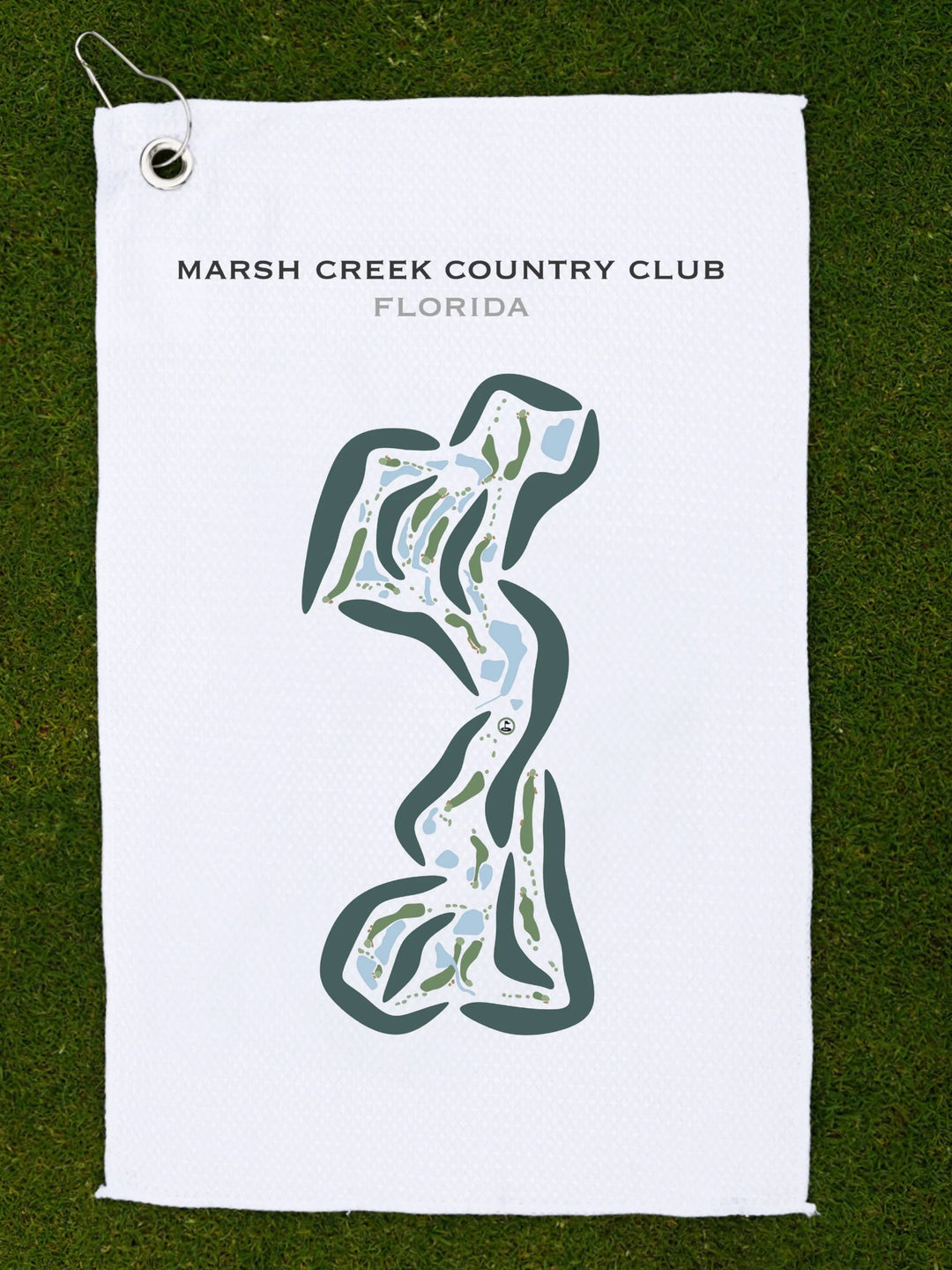 Marsh Creek Country Club, Florida - Printed Golf Course