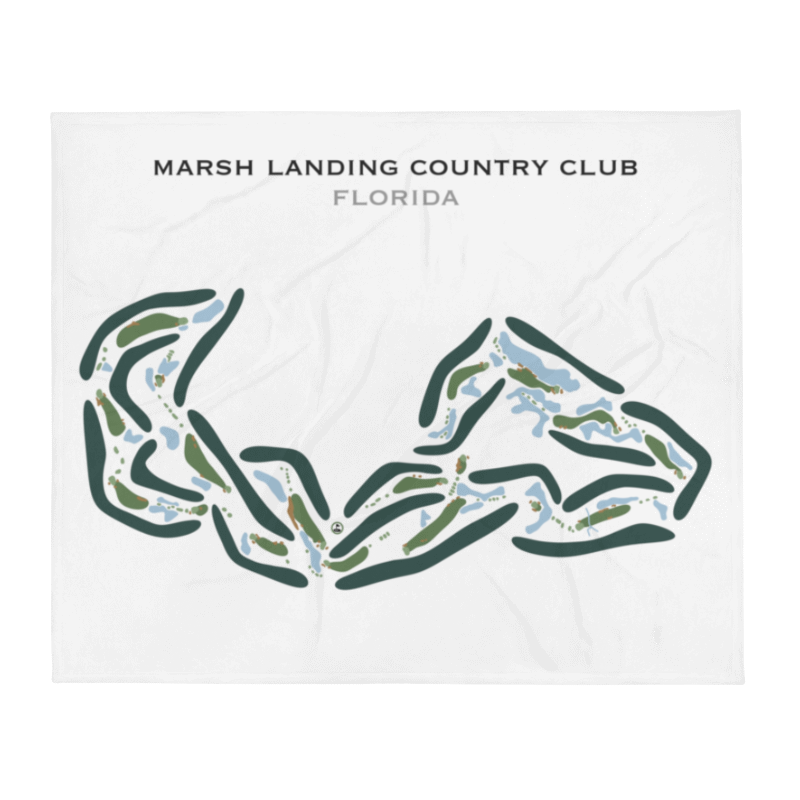 Marsh Landing Country Club, Florida - Printed Golf Courses