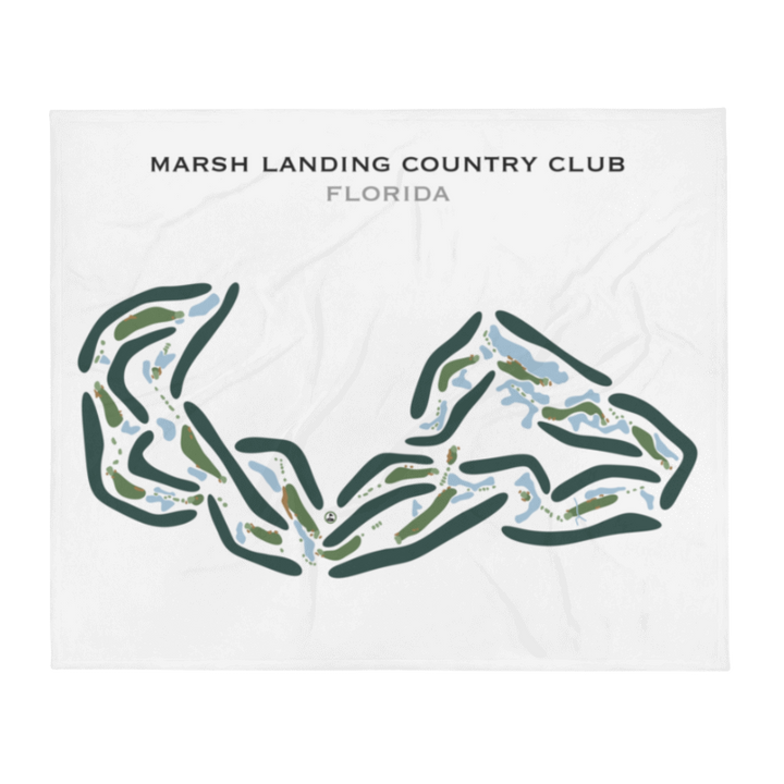 Marsh Landing Country Club, Florida - Printed Golf Courses