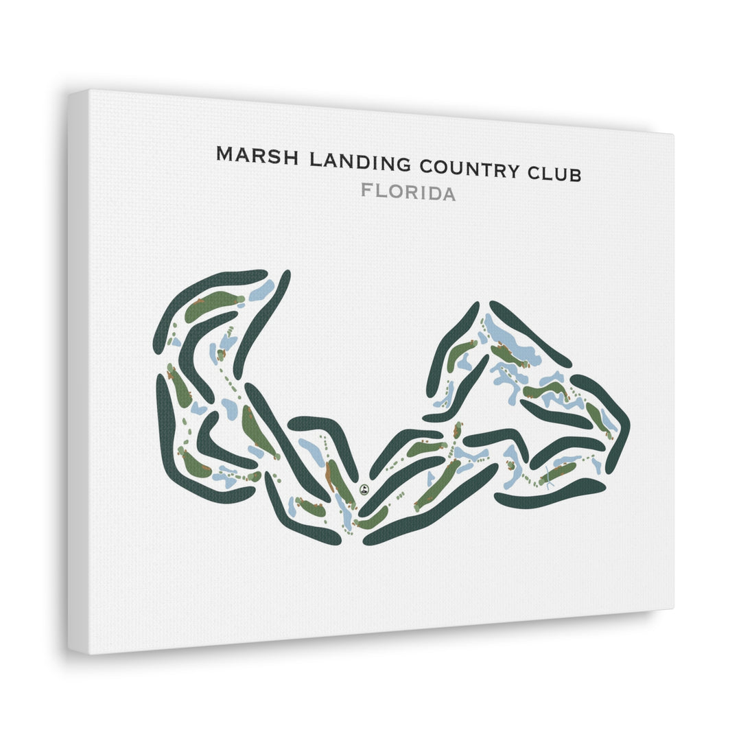 Marsh Landing Country Club, Florida - Printed Golf Courses