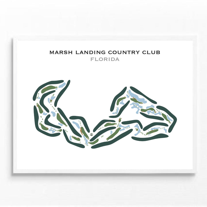 Marsh Landing Country Club, Florida - Printed Golf Courses