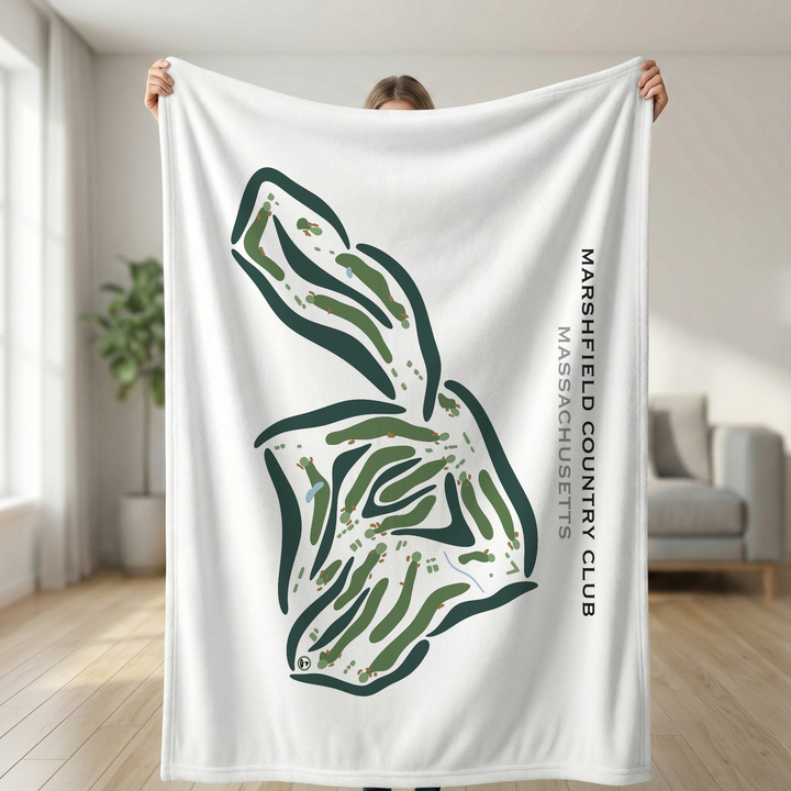 Marshfield Country Club, Massachusetts - Printed Golf Courses