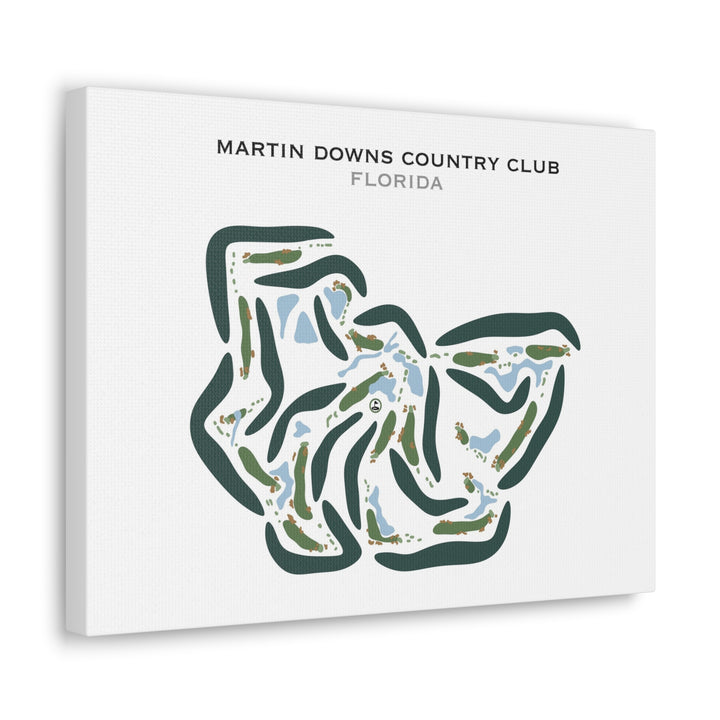 Martin Downs Country Club, Florida - Printed Golf Courses
