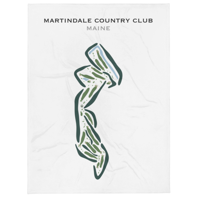 Martindale Country Club, Maine - Printed Golf Courses