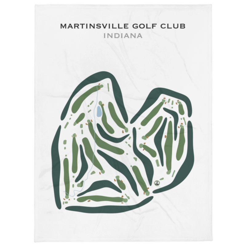 Martinsville Golf Club, Indiana - Printed Golf Courses