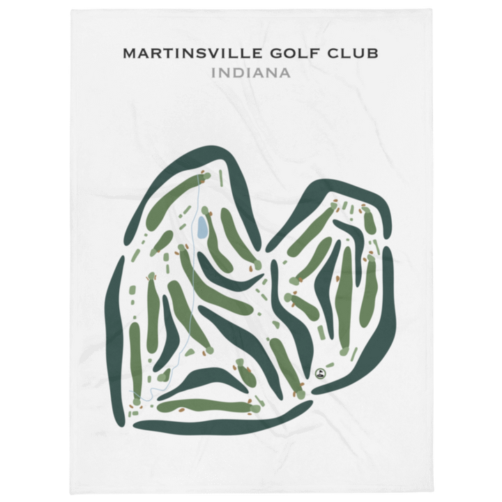 Martinsville Golf Club, Indiana - Printed Golf Courses