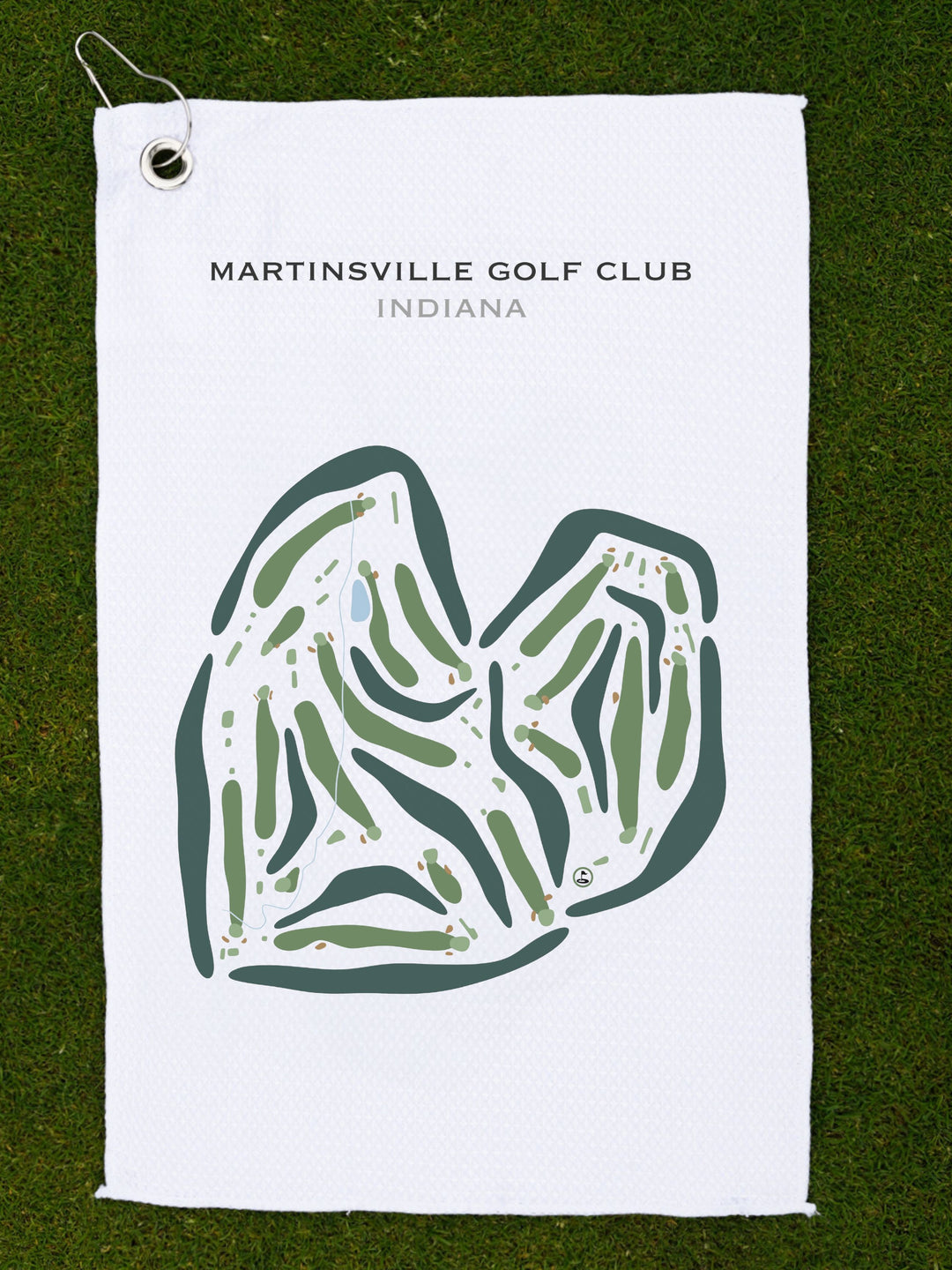 Martinsville Golf Club, Indiana - Printed Golf Courses