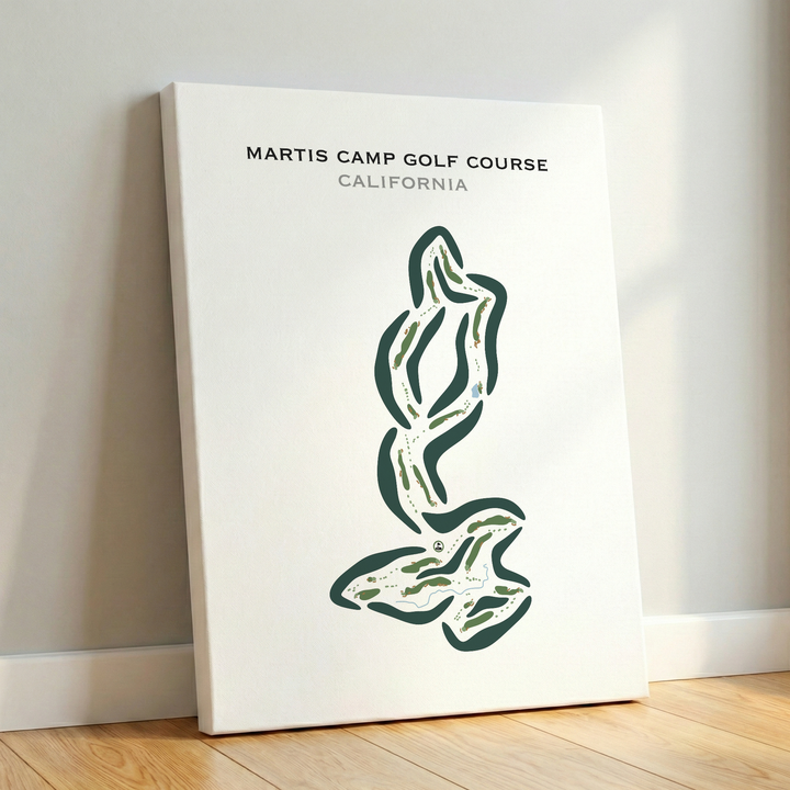 Martis Camp Golf Course, California - Printed Golf Course