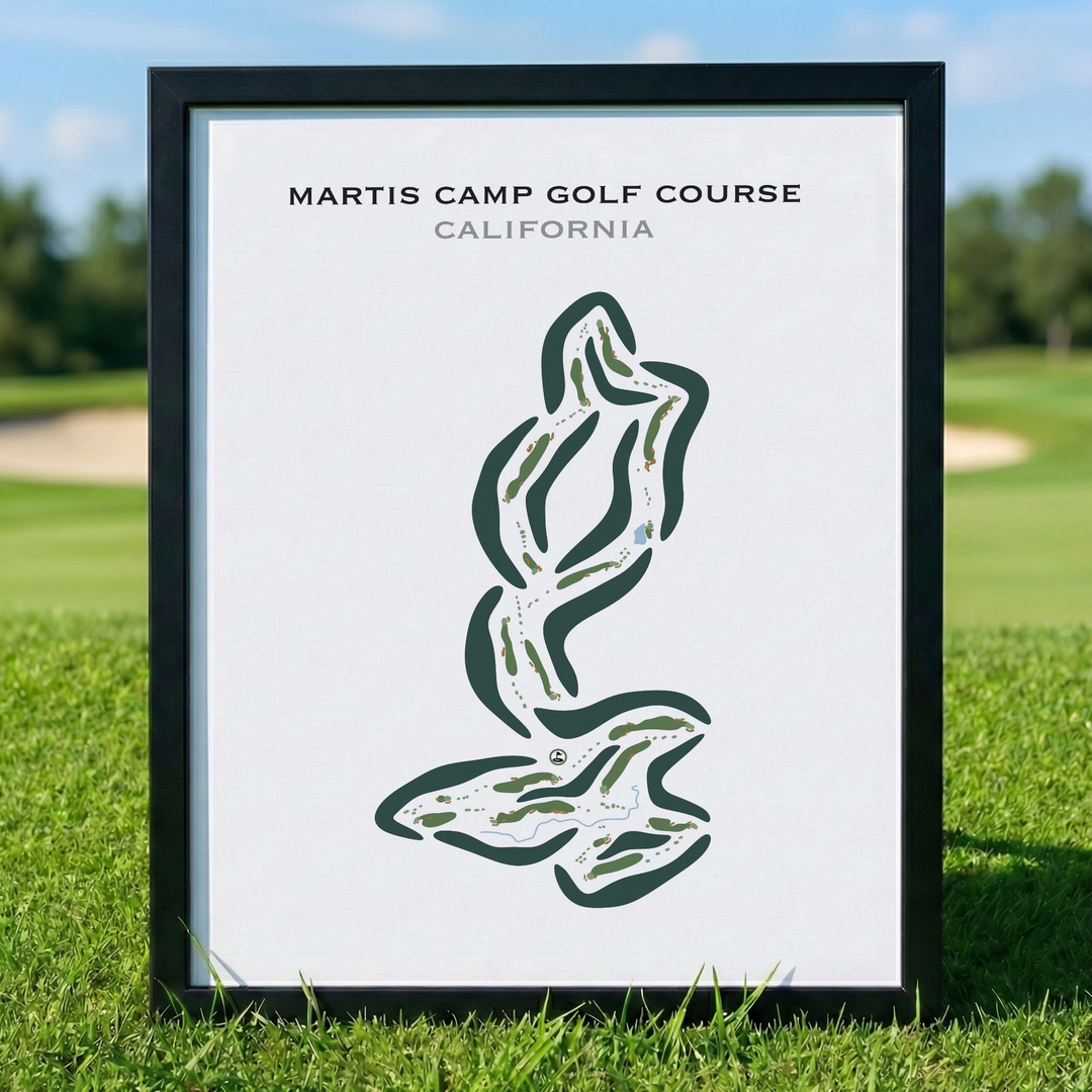 Martis Camp Golf Course, California - Printed Golf Course
