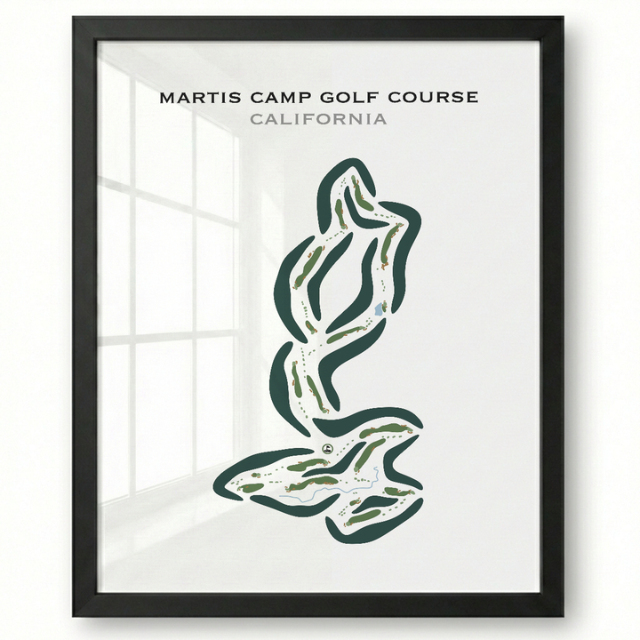 Martis Camp Golf Course, California - Printed Golf Course