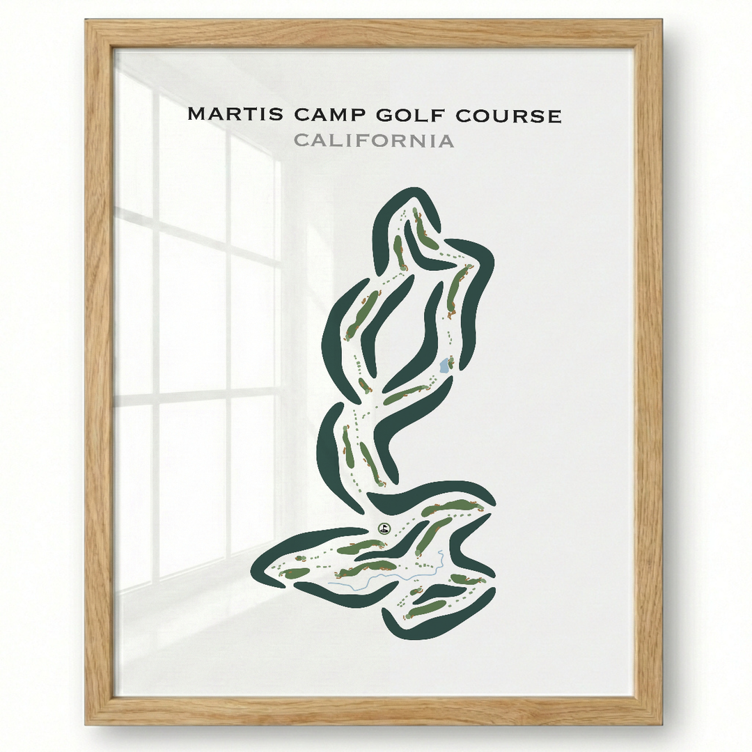 Martis Camp Golf Course, California - Printed Golf Course