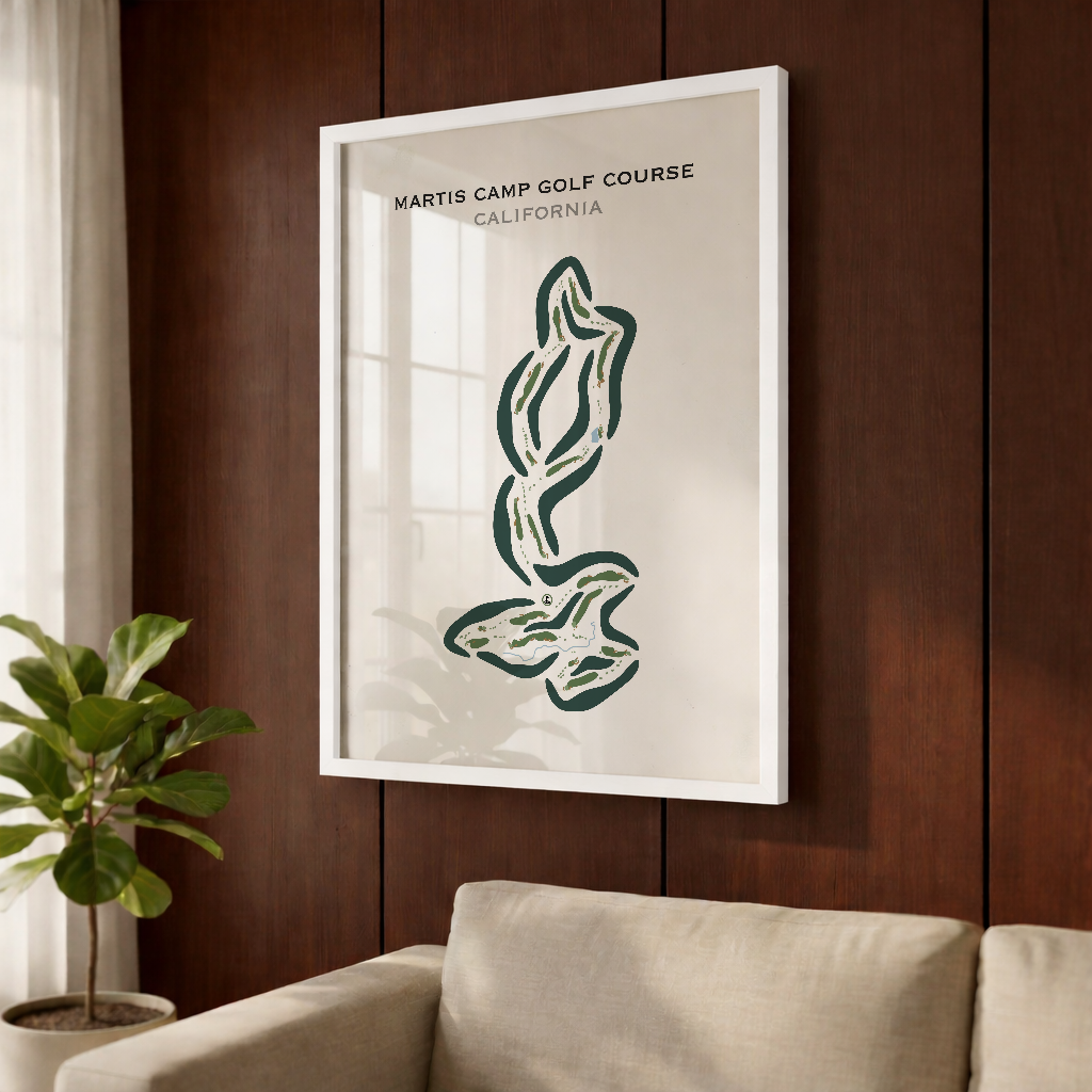 Martis Camp Golf Course, California - Printed Golf Course