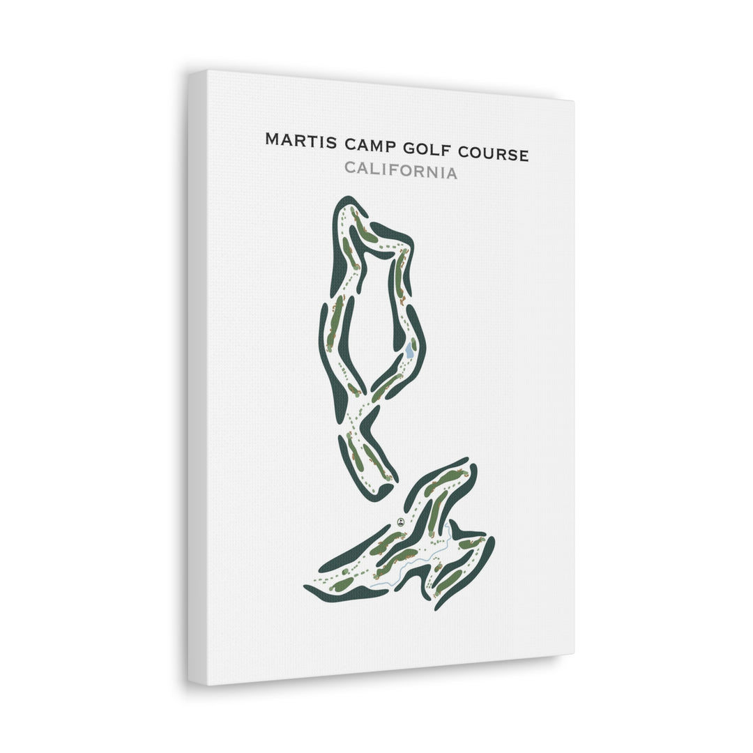 Martis Camp Golf Course, California - Printed Golf Course