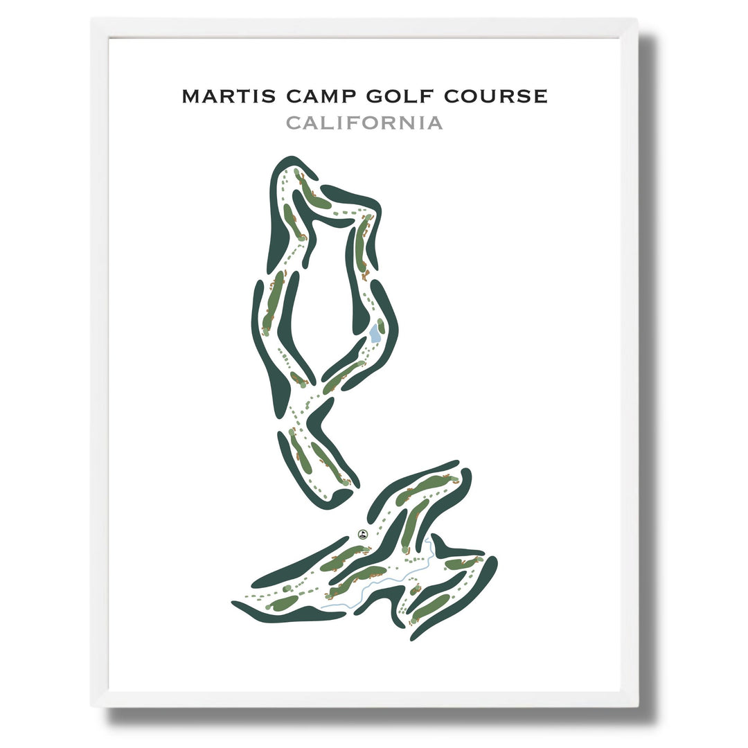 Martis Camp Golf Course, California - Printed Golf Course