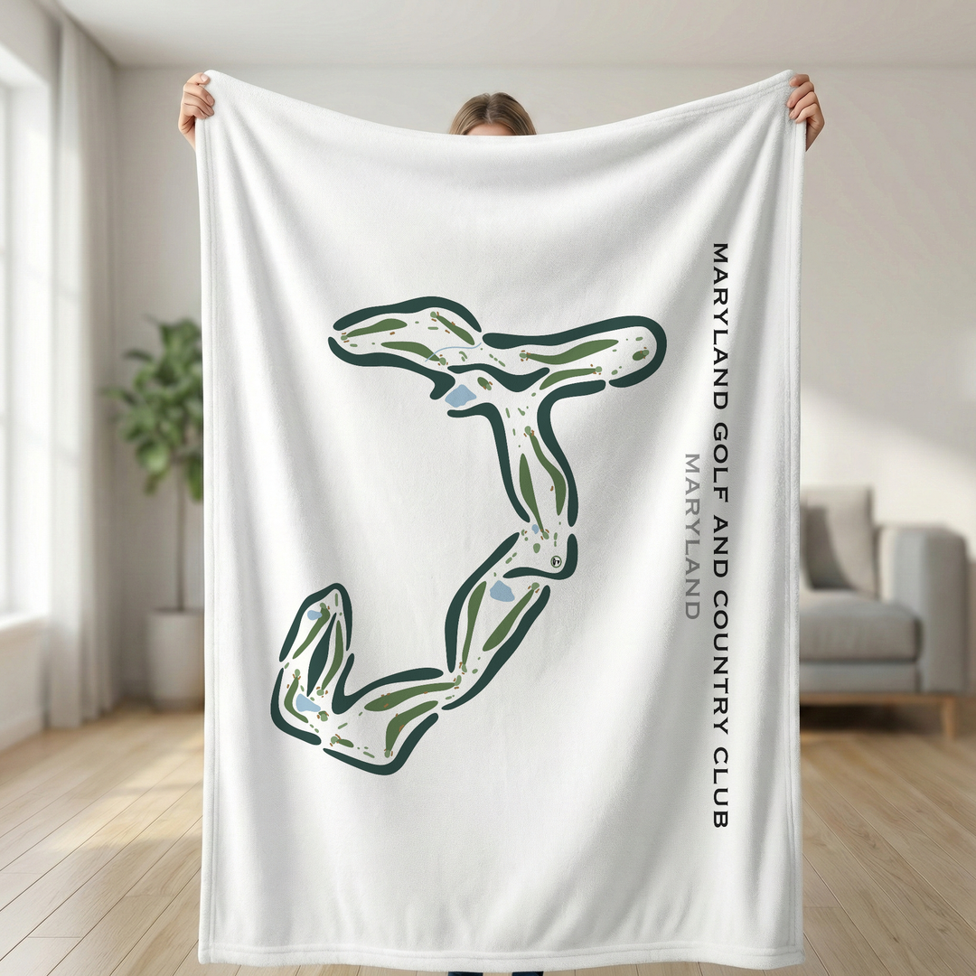 Maryland Golf and Country Club, Maryland - Printed Golf Courses