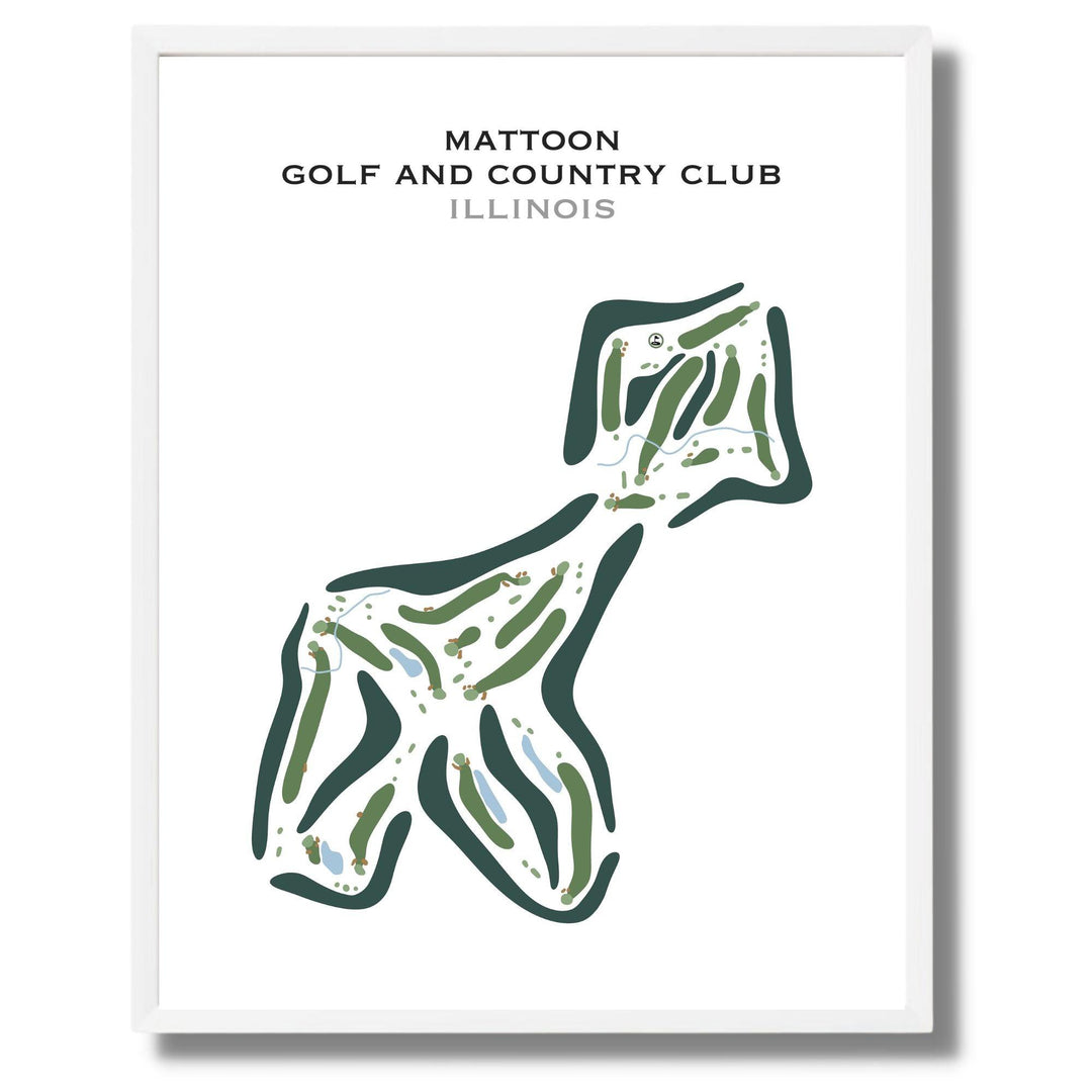 Mattoon Golf & Country Club, Illinois - Golf Course Prints