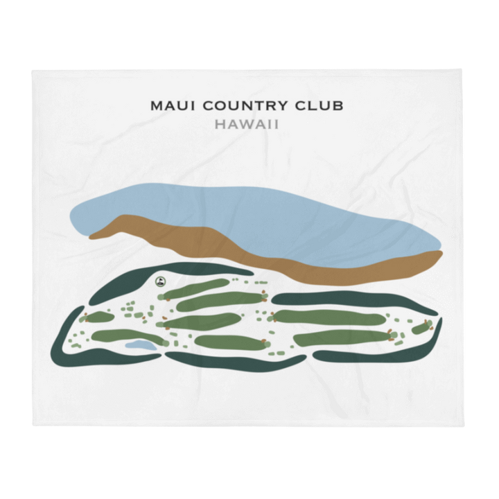 Maui Country Club, Hawaii - Printed Golf Courses