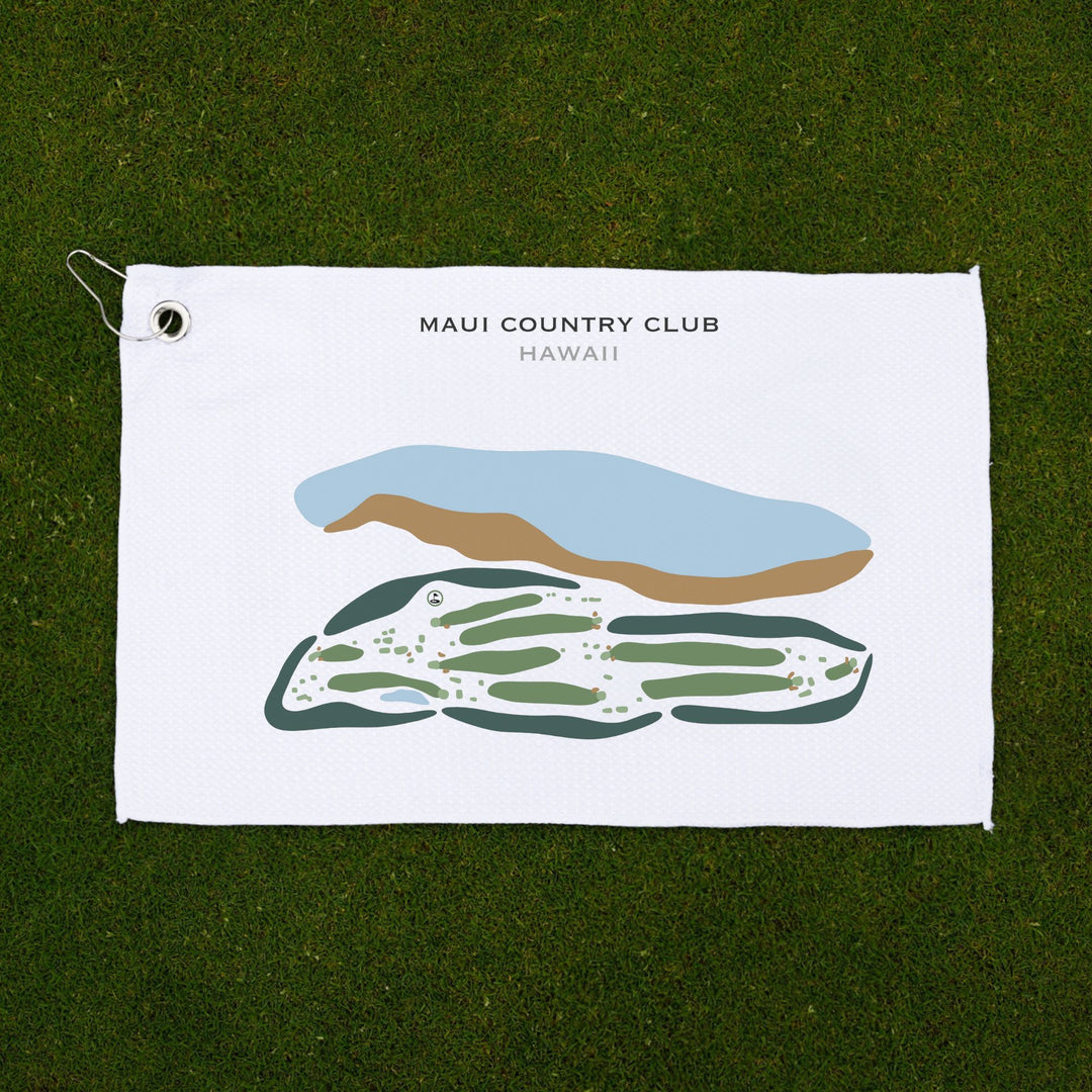 Maui Country Club, Hawaii - Printed Golf Courses