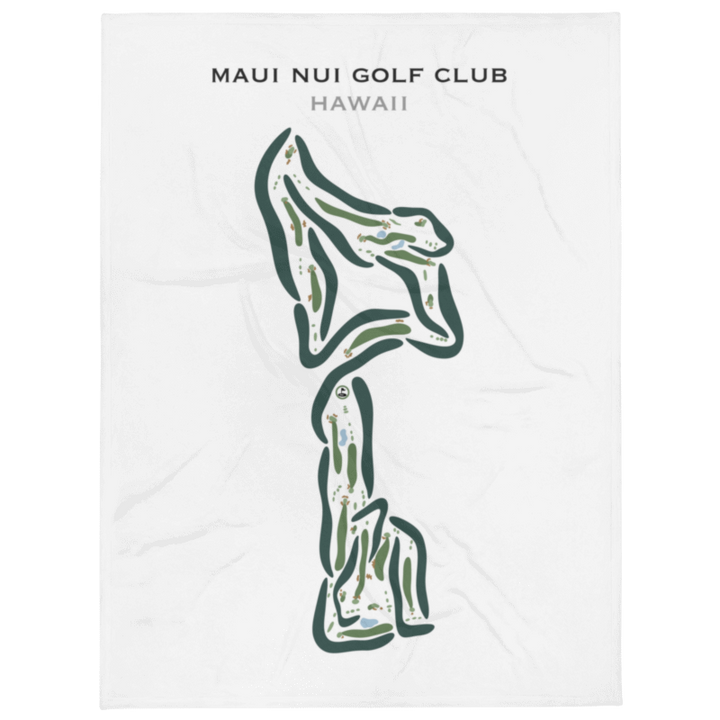 Maui Nui Golf Club, Hawaii - Printed Golf Courses