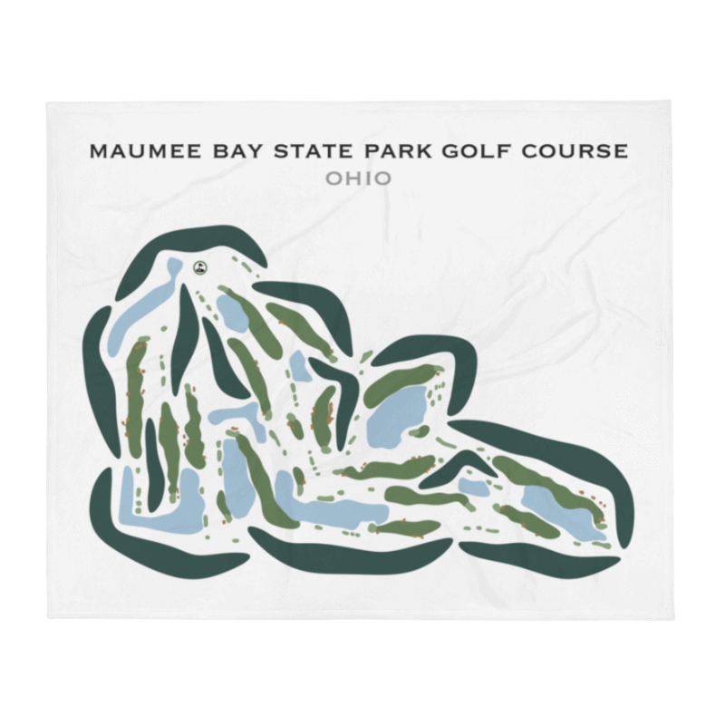 Maumee Bay State Park Golf Course, Ohio - Printed Golf Courses
