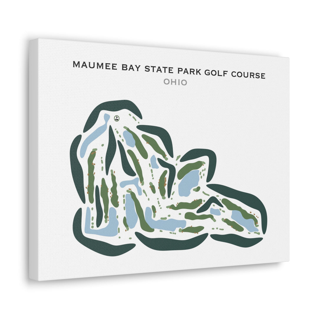 Maumee Bay State Park Golf Course, Ohio - Printed Golf Courses